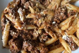 Penne al ragu
