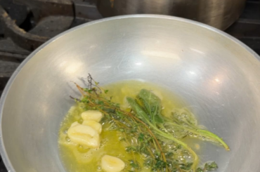 Orecchiette w/ mushroom&onion