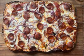 First try at Detroit style