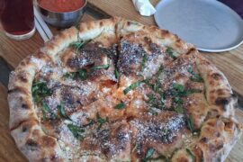 Free birthday pie from sidewall