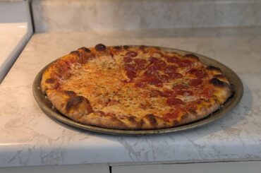 Half pep, half cheese