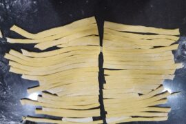 My first time making pasta ever