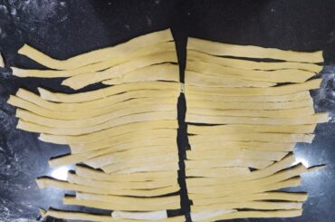 My first time making pasta ever