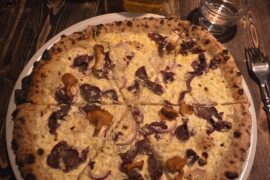 Swedish reindeer pizza