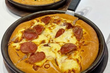 Classic pepperoni and super supreme