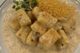 Cacio e Pepe Gnocchi