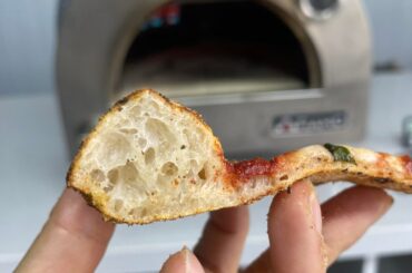 Caputo, 91h @ 6°C. Crumb check.