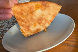 Home bake: Jalapenos, ricotta, and hot honey