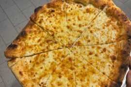 4 cheese pizza & artichoke