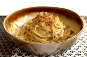 Homemade carbonara