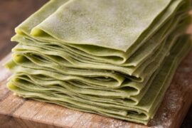 Kelp pasta sheets