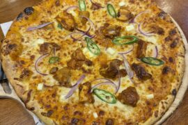 Butter Chicken Pizza