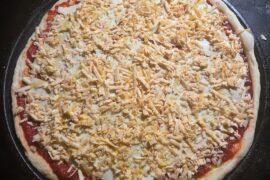 Habenero cheddar and muenster cheese