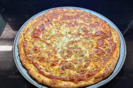 Finally getting good at making pizza!