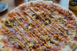 Made myself a Spicy Tuna pizza