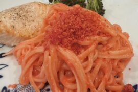 Flamin’ Hot Cheetos Linguini Carbonara