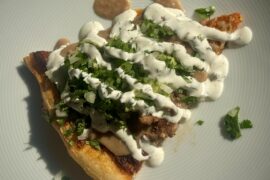 NY Style crust + Taco Tuesday = Bonkers Delicious