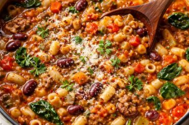One Pot Pasta e Fagioli