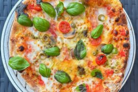 Pizza on a sunday evening.