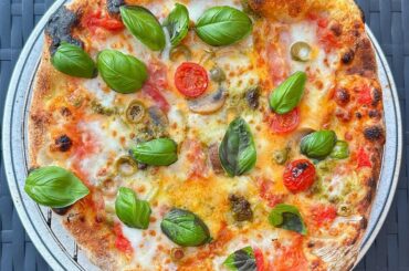 Pizza on a sunday evening.