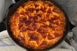 Skillet pizza