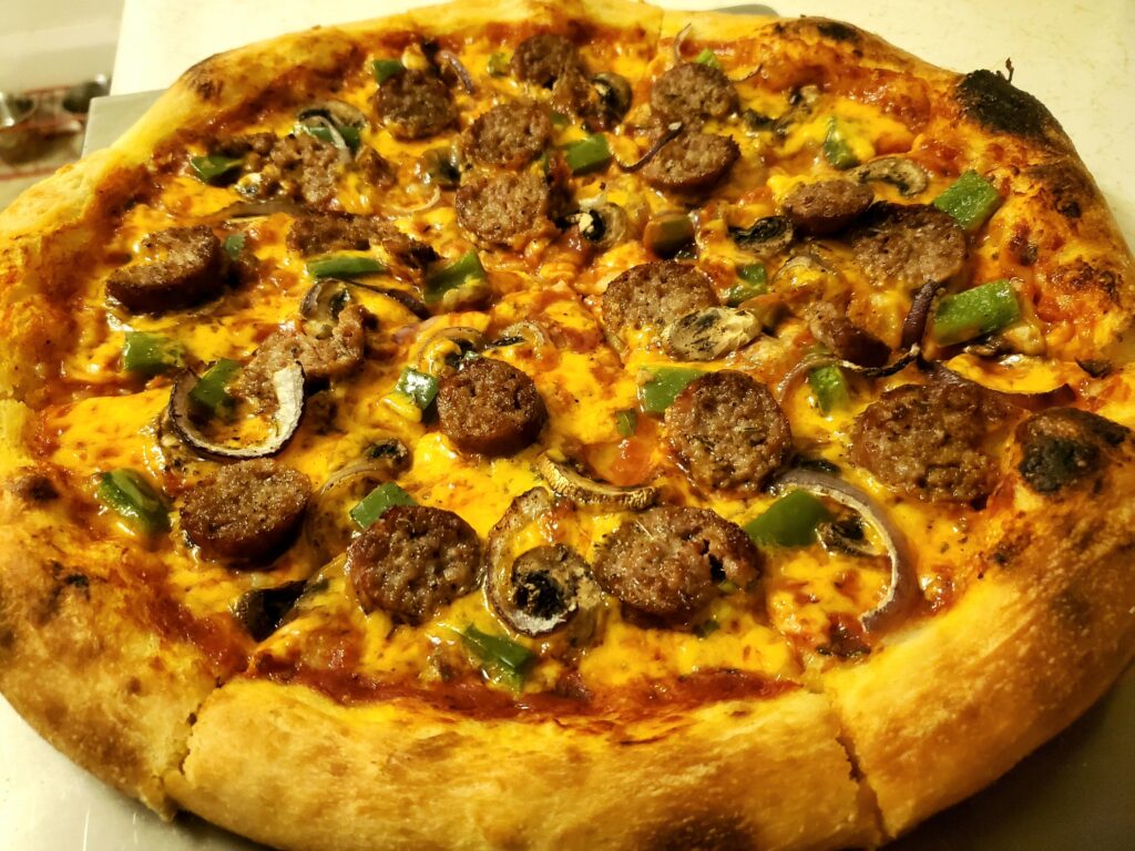 Had a date this weekend and made us pizza...she loved it 😁