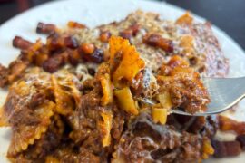 Yesterdays dish was so good that i had to make it again (with farfalle this time)