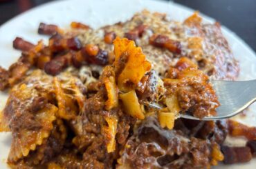 Yesterdays dish was so good that i had to make it again (with farfalle this time)