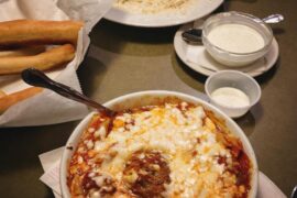 Went over to my girlfriends moms place tonight and she cooked me dinner