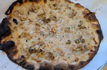 Frank Pepe White Clam pie!!!