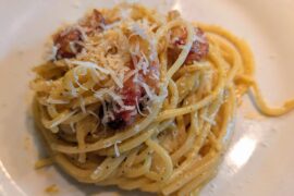 First time making carbonara