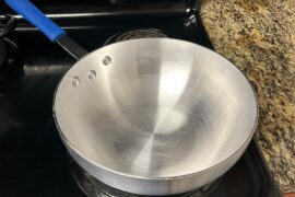 Got an Aluminum Pan. 1st Dish: Aglio e Olio