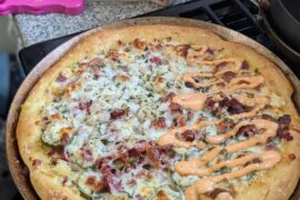 Corned beef and pickle!