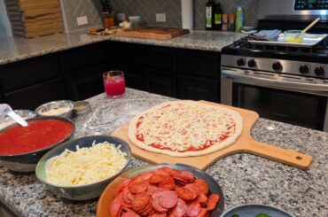 Wednesday night at free neighborhood pizza