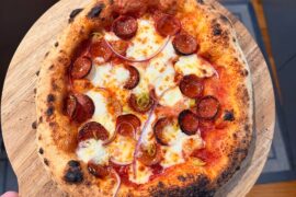 Birthday Dinner Pizza Night for Mother-in-Law and Sister-in-Law