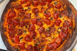 Finally cooked my dough through but came out a lil too crispy