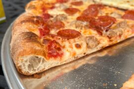 Homemade pizza I made