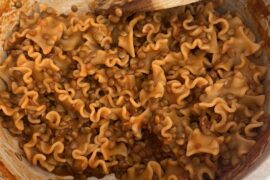 Homemade Pasta e Lenticchie today!