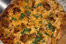 Butter Chicken Pizza!