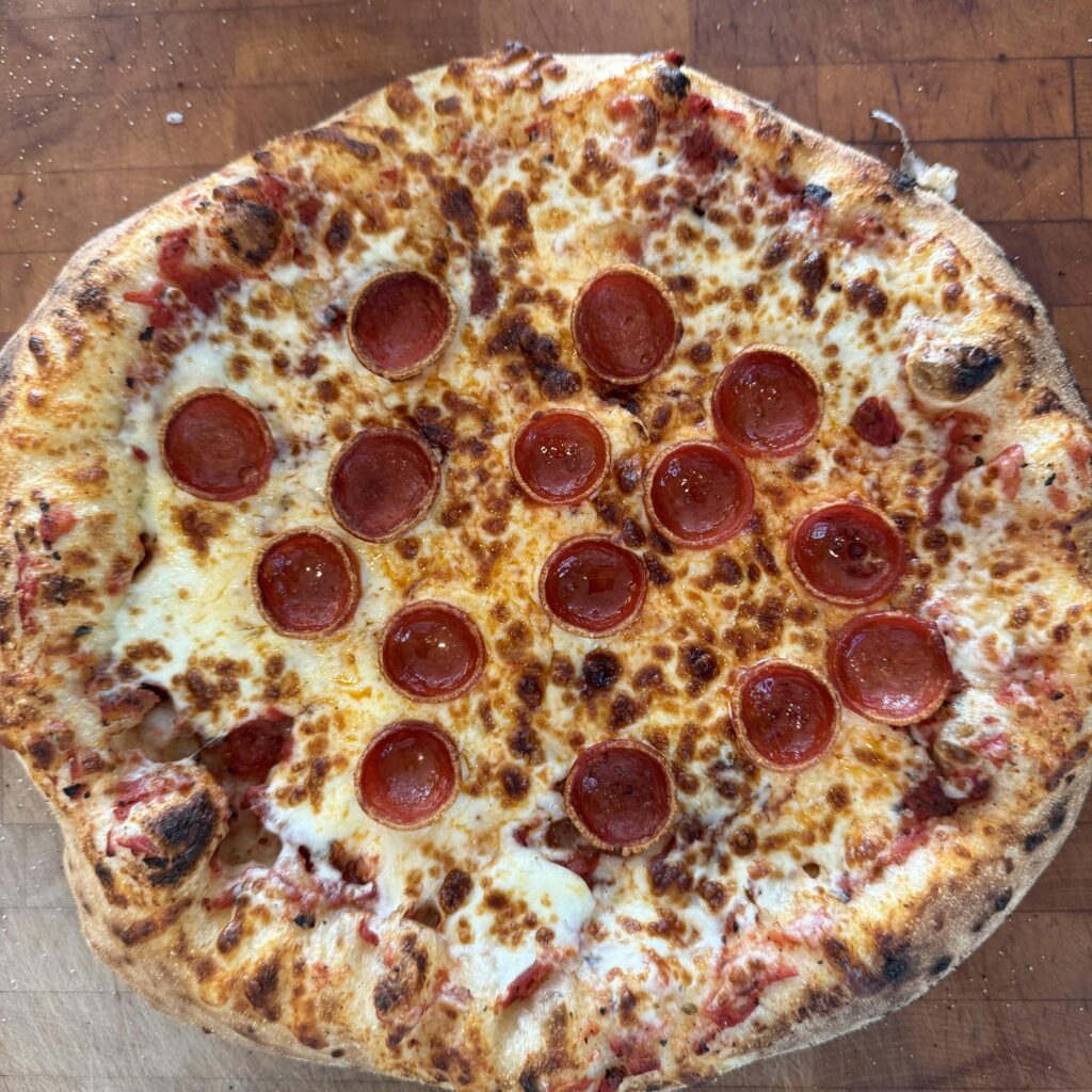 Simple pepperoni