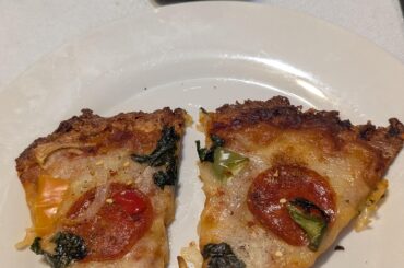 Homemade pizza