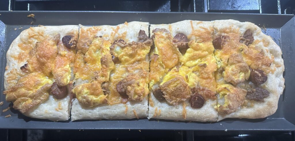 Breakfast Flatbread Pizza…