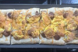 Breakfast Flatbread Pizza…
