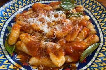 Cavatelli di Ricotta, recipe in body.