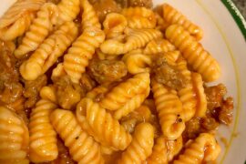 A quick cavatelli din
