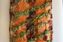 spicy vodka pesto pepperoni