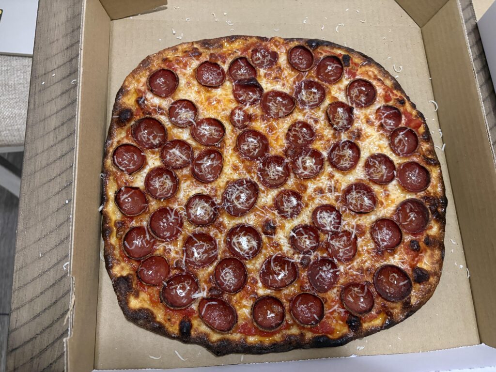 Day 154 of making pizza every day.