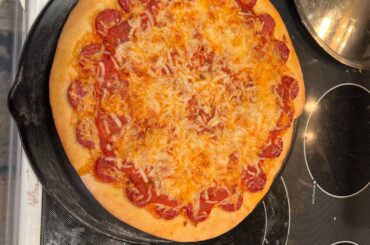 Back of the pan salami