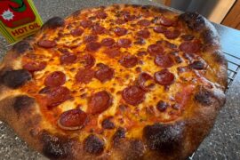 First time trying out my dough guy pizza steel what do you guys think?