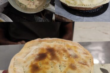 Alfredo Penne Pasta Pie!